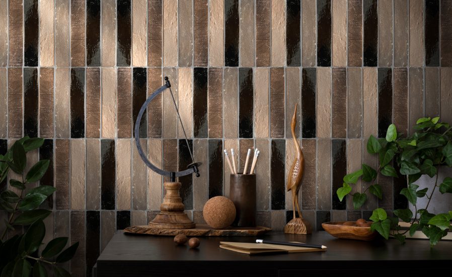 ​SFUMATURE terracotta Mosaic tile